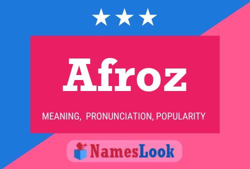 Póster del nombre Afroz