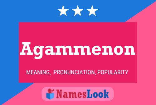 Póster del nombre Agammenon