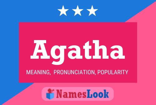 Póster del nombre Agatha