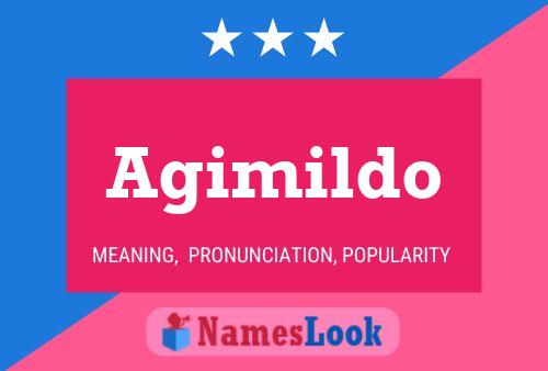 Póster del nombre Agimildo