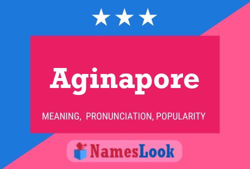 Póster del nombre Aginapore