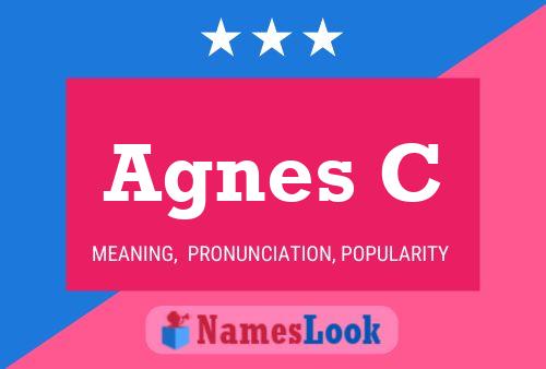 Póster del nombre Agnes C