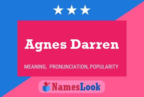 Póster del nombre Agnes Darren