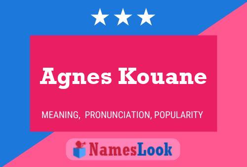 Póster del nombre Agnes Kouane