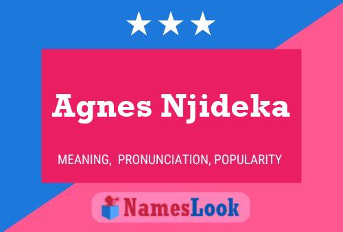 Póster del nombre Agnes Njideka