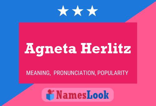 Póster del nombre Agneta Herlitz