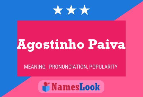 Póster del nombre Agostinho Paiva