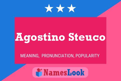 Póster del nombre Agostino Steuco