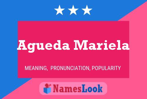 Póster del nombre Agueda Mariela