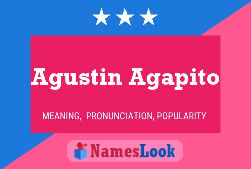 Póster del nombre Agustin Agapito