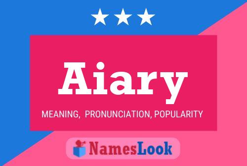 Póster del nombre Aiary