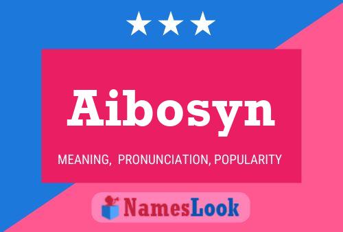 Póster del nombre Aibosyn