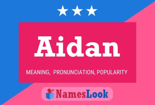 Póster del nombre Aidan