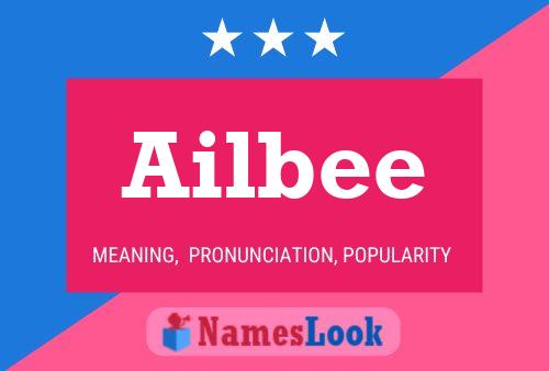 Póster del nombre Ailbee