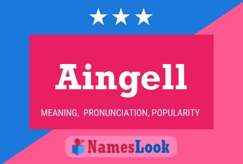 Póster del nombre Aingell