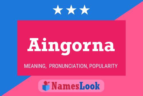 Póster del nombre Aingorna