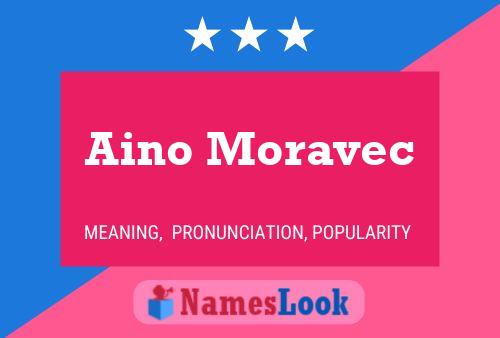 Póster del nombre Aino Moravec