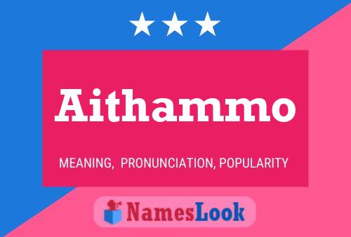 Póster del nombre Aithammo