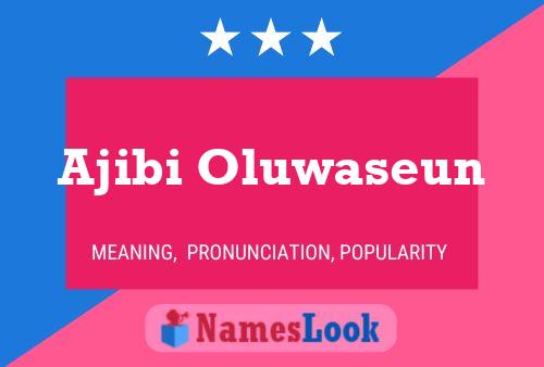 Póster del nombre Ajibi Oluwaseun