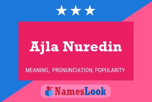 Póster del nombre Ajla Nuredin