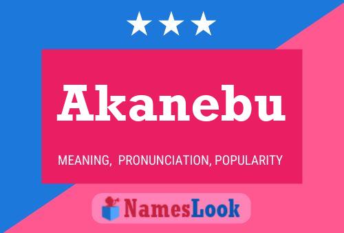 Póster del nombre Akanebu