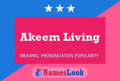 Póster del nombre Akeem Living