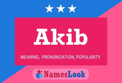 Póster del nombre Akib