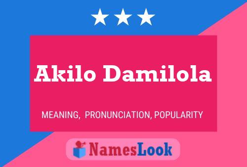 Póster del nombre Akilo Damilola