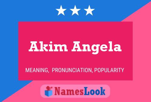 Póster del nombre Akim Angela