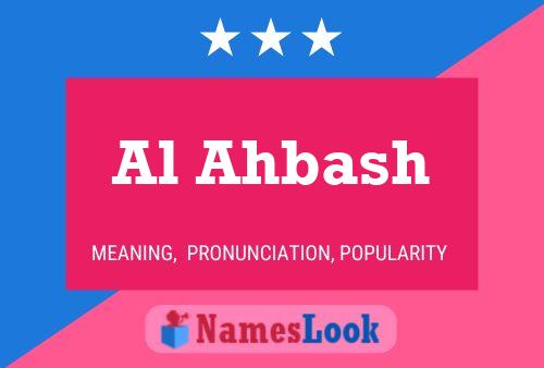 Póster del nombre Al Ahbash