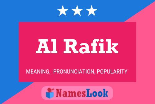 Póster del nombre Al Rafik