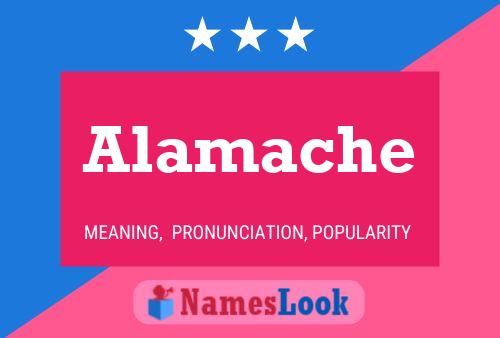 Póster del nombre Alamache