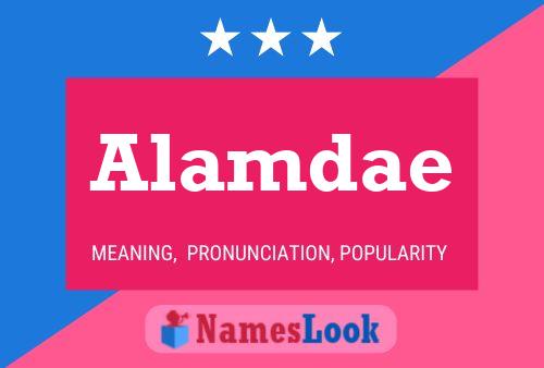 Póster del nombre Alamdae