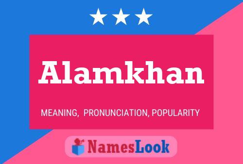 Póster del nombre Alamkhan