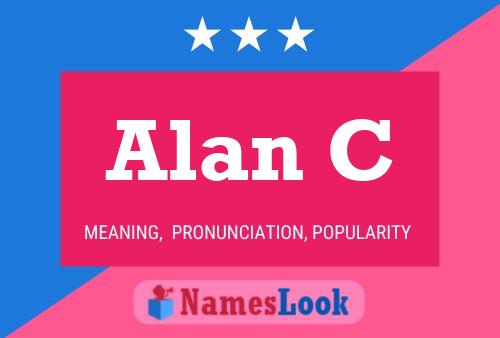 Póster del nombre Alan C