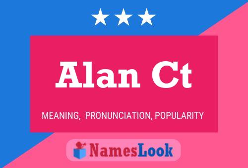 Póster del nombre Alan Ct