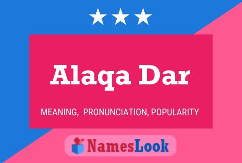 Póster del nombre Alaqa Dar