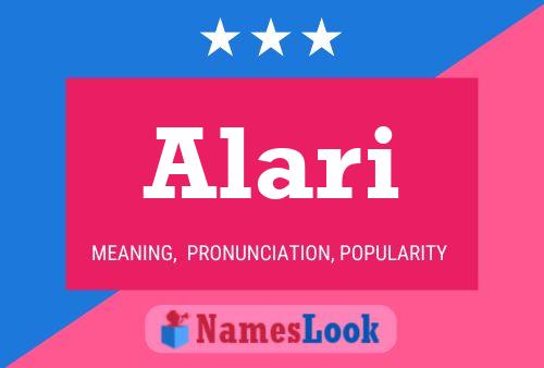 Póster del nombre Alari