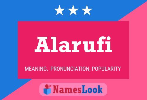 Póster del nombre Alarufi