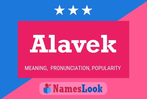 Póster del nombre Alavek