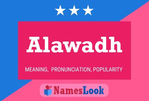 Póster del nombre Alawadh