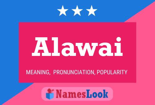 Póster del nombre Alawai