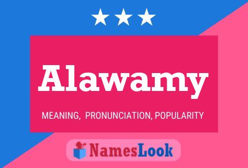 Póster del nombre Alawamy