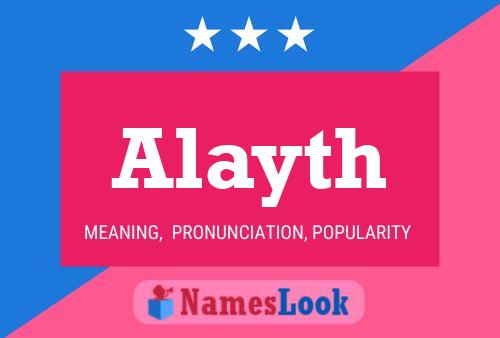 Póster del nombre Alayth