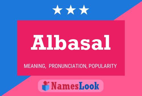 Póster del nombre Albasal