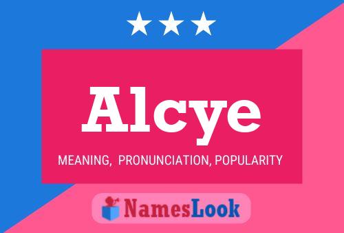 Póster del nombre Alcye