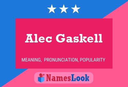 Póster del nombre Alec Gaskell