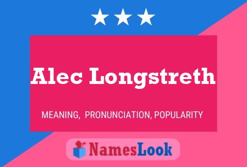 Póster del nombre Alec Longstreth