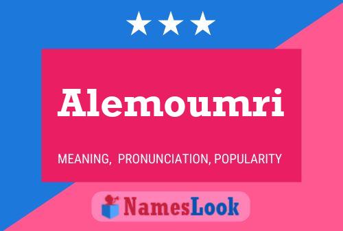 Póster del nombre Alemoumri