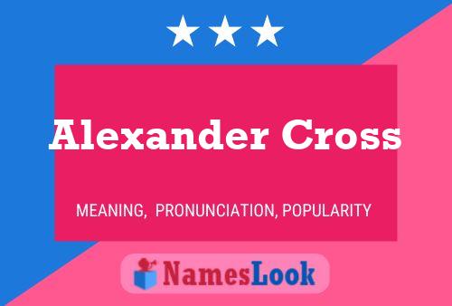 Póster del nombre Alexander Cross